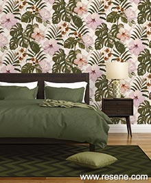 Resene Dream Again Wallpaper Collection - Room using 36518-1