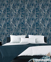 Resene Eden Wallpaper Collection - Room using M37901