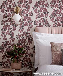 Resene Elodie Wallpaper Collection - 1907-136-02 roomset