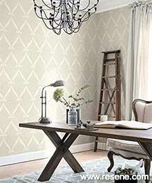 Resene English Style Wallpaper Collection - MR70205 roomset