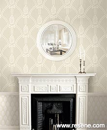 Resene English Style Wallpaper Collection - MR71105 roomset