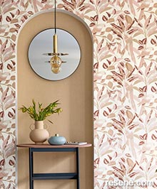 Resene Golden Age Wallpaper Collection - Room using 103762142 and 103790414