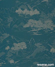 Resene Only Blue Wallpaper Collection - ONB102646160 