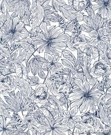 Resene Only Blue Wallpaper Collection - ONB102686205	