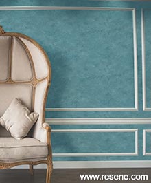 Resene Ornate Wallpaper Collection - Room using 32099