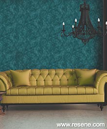 Resene Ornate Wallpaper Collection - Room using 32104
