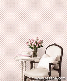 Resene Pretty Prints 4 Wallpaper Collection - Room using PP35545