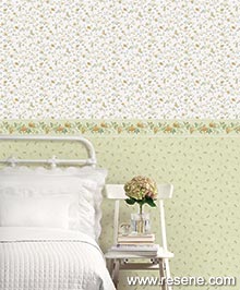 Resene Pretty Prints 4 Wallpaper Collection - Room using PP79473