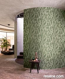 Resene Sensai Wallpaper Collection - Room using 295176