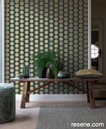 Resene Sensai Wallpaper Collection - Room using 297842 