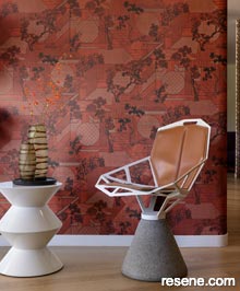 Resene Sensai Wallpaper Collection - Room using 298979 