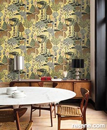 Resene Summer Wallpaper Collection - Room using SUM003 