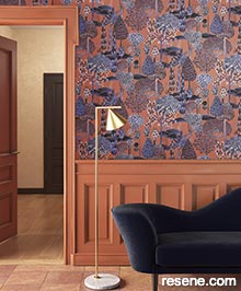 Resene Summer Wallpaper Collection - Room using SUM005 