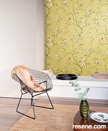 Resene Summer Wallpaper Collection - Room using SUM204 