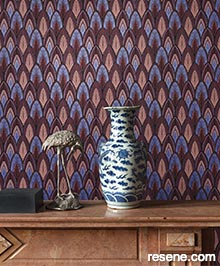 Resene Summer Wallpaper Collection - Room using SUM403 