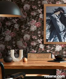 Resene The Battle of Style Wallpaper Collection - Room using 38821-4 