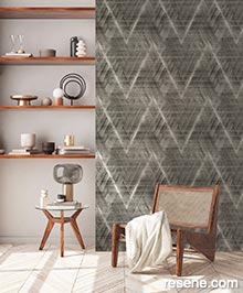 Resene The Battle of Style Wallpaper Collection - Room using 38824-1