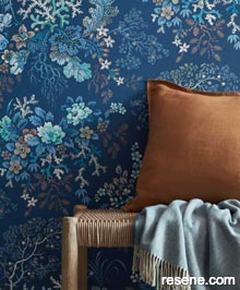 Resene V & A Wallpaper Collection - Room using 2311-166-03