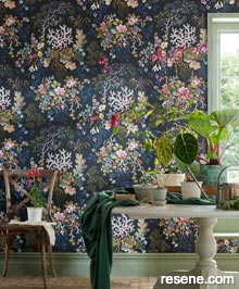 Resene V & A Wallpaper Collection - Room using 2311-166-04 