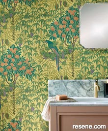 Resene V & A Wallpaper Collection - Room using 2311-167-03 
