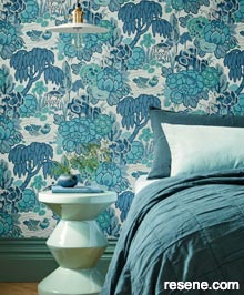 Resene V & A Wallpaper Collection - Room using 2311-169-01 