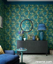 Resene V & A Wallpaper Collection - Room using 2311-169-04 