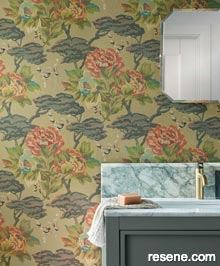 Resene V & A Wallpaper Collection - Room using 2311-170-03 