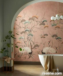 Resene V & A Wallpaper Collection - Room using 2311-174-04 