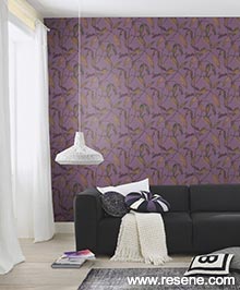 Resene Vanity Fair Wallpaper Collection - Room using 525755