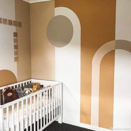 Nursery room colours and murals