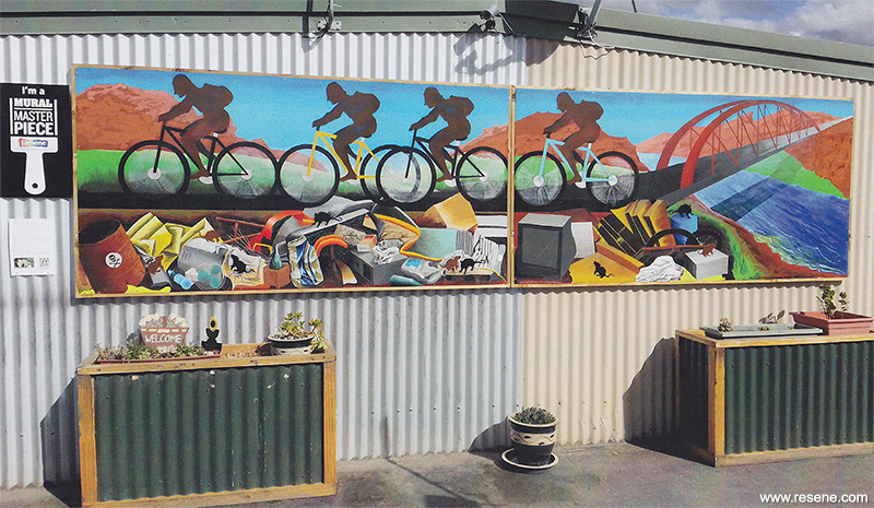 Mural Masterpieces Central Otago Waste Busters 