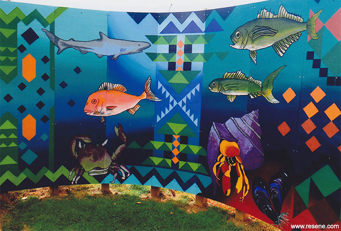 The Resene Mural Masterpieces Competition Mangonui School
