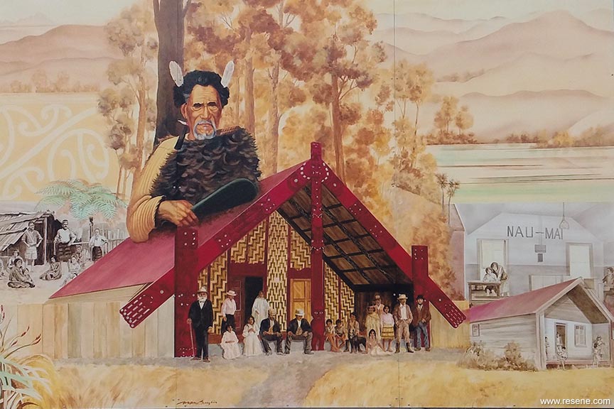 Maori settlement 1800s – 1900s.