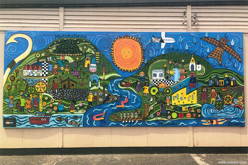 Manurewa South School mural