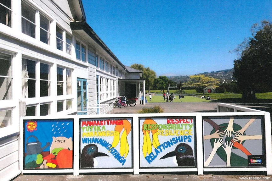 Epuni School murals