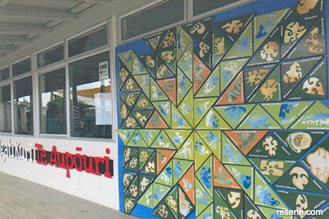 Ahipara School - mural