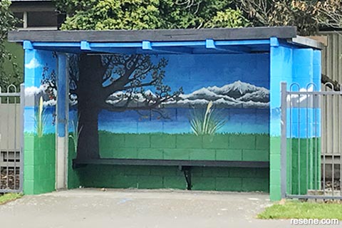 Springston Te Kura o Makonui - mural