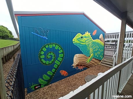 Wairau Valley Special School mural