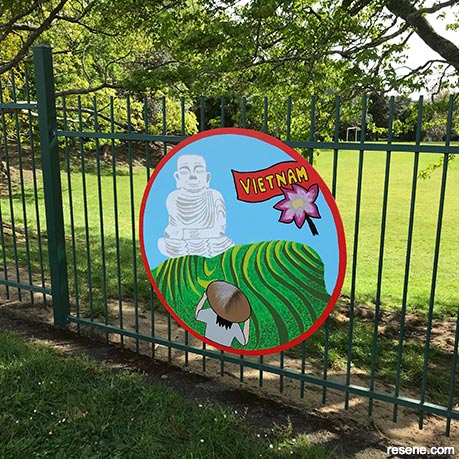 Hillsborough Primary School mural - detail 4