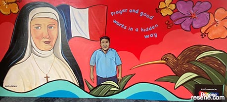Marist Primary School mural - 4