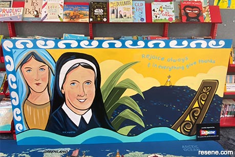 Marist Primary School mural