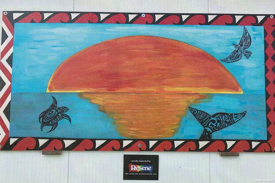 Te Hihi School mural
