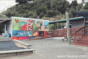 Mural - the story of our community...