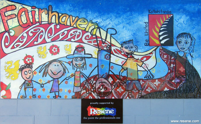 Mural Masterpieces Te Puke town centre 