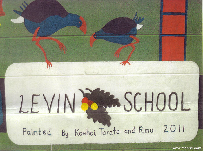 Mural Masterpieces Levin Primary School