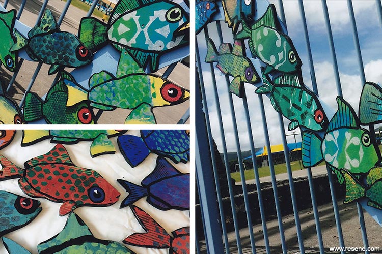 Ahipara fishes on the fence