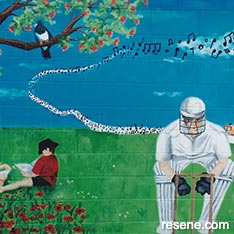 Meadowbank Primary School mural