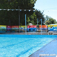 Darfield Pool mural