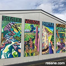 Paeroa Central School mural