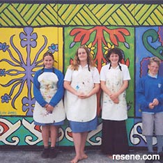 Whangarei Intermediate School mural